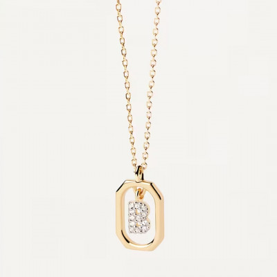 CO Mini Letter B Necklace U