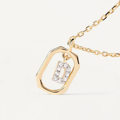 CO Mini Letter D Necklace U