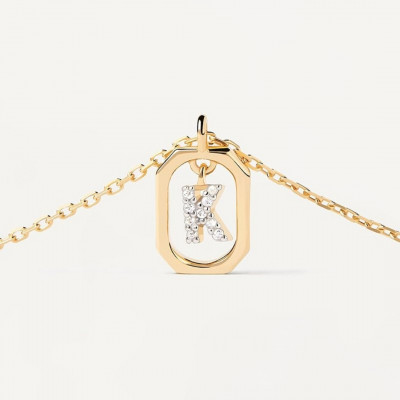 CO Mini Letter K Necklace U