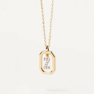 CO Mini Letter Z Necklace U