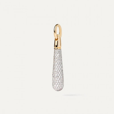 CO Pavé Large Drop Pendant U