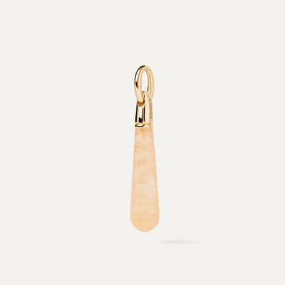 CO Yellow Aventurine Large Drop Pendant U