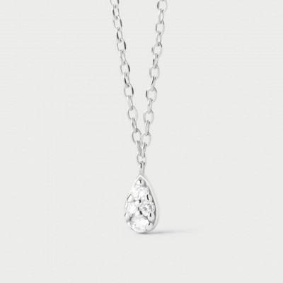 CO Diamonds and white gold Rio solitary necklace U