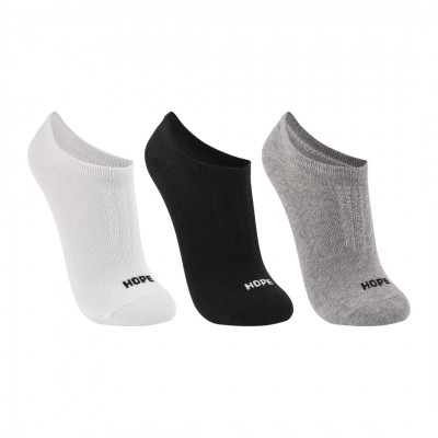 KIT COM 3 PARES DE MEIA SOQUETE EM ALGODÃO