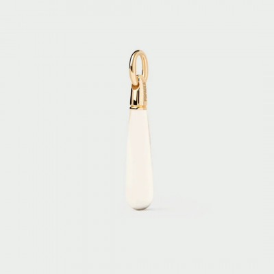 PE Rock crystal large Drop pendant U