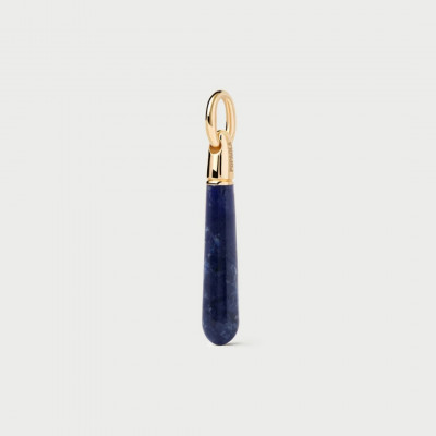 PE Sodalite large Drop pendant U