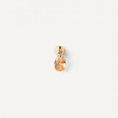 PG Peach Lily single earring U