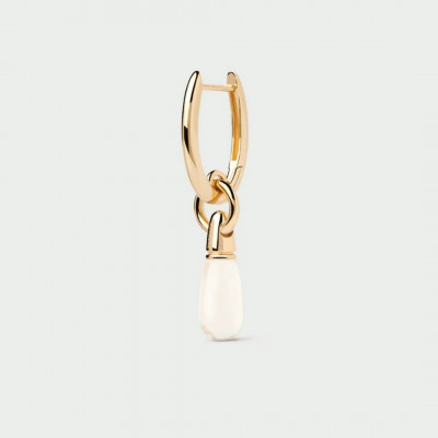 PG Rock crystal Jupiter single hoop U