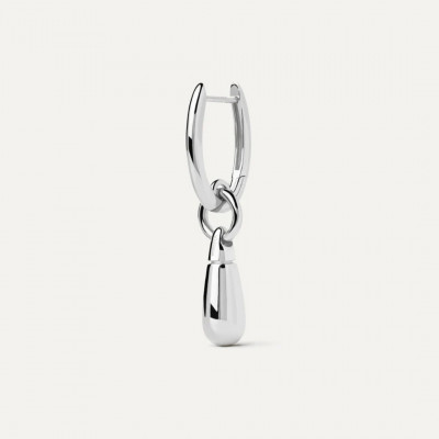 PG Jupiter Silver Single Hoop U